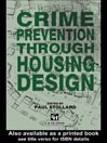 Crime Prevention Through Housing Design